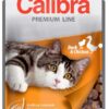 Calibra KAPSIČKA Premium cat Adult Kačka & kura v omáčke 24x100g Calibra www.bohre.sk