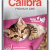 Calibra KAPSIČKA Premium cat Kitten Morka & kura v omáčke 24 x 100g Calibra www.bohre.sk