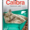 Calibra Premium cat Sterilised pečeň v omáčke kapsičky pre mačky 24x100g Calibra www.bohre.sk