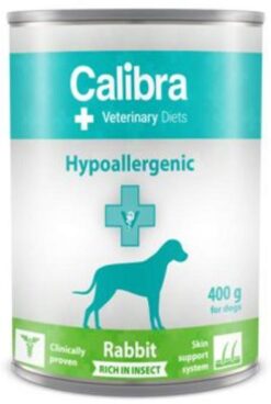 Calibra VD Dog Hypoallergenic Rabit&Insect konzervy pre psy 6 x 400g Calibra www.bohre.sk