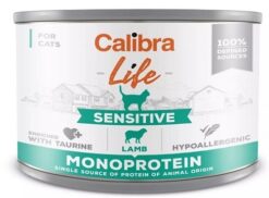 Calibra cat Life Adult Sensitive lamb konzervy pre mačky 6x200g Calibra www.bohre.sk