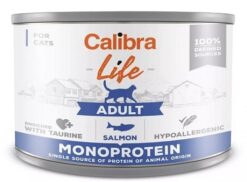 Calibra cat Life Adult salmon konzervy pre mačky 6x200g Calibra www.bohre.sk