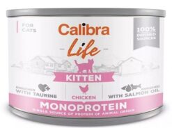 Calibra cat Life Kitten chicken konzervy pre mačky 6x200g Calibra www.bohre.sk
