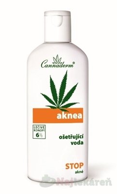 Cannaderm AKNEA ošetrujúca voda na akné 200ml Cannaderm www.bohre.sk