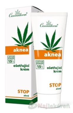Cannaderm AKNEA ošetrujúci krém 75g Cannaderm www.bohre.sk