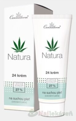 Cannaderm NATURA celodenný 24 krém 75g Cannaderm www.bohre.sk