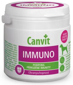 Canvit IMMUNO vhodný pre extrémne životné situácie, fyziologický stres pre psy 100tbl 100 g Canvit www.bohre.sk