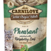 Carnilove cat Rich bažant a malinové listy v kapsičkách pre mačky 24x85g CARNILOVE www.bohre.sk