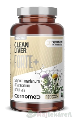 CarnoMed Clean Liver Forte+ 120 kapsúl CARNOMED www.bohre.sk