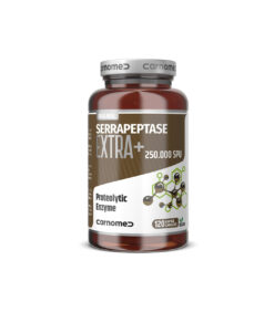 Carnomed Serrapeptase Extra 250.000SPU 120 kapsúl BIOMIN www.bohre.sk
