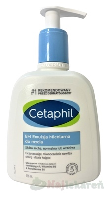 Cetaphil čistící mléko 236 ml Cetaphil www.bohre.sk