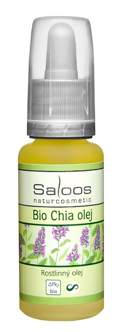 Chia - BIO rastlinný olej Saloos Naturcosmetic www.bohre.sk