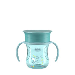 Chicco 360 Perfect X tréningový hrnček s držadlami Teal 200 ml CHICCO www.bohre.sk