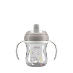 Chicco Training Cup tréningový hrnček s držadlami Grey 200 ml CHICCO www.bohre.sk