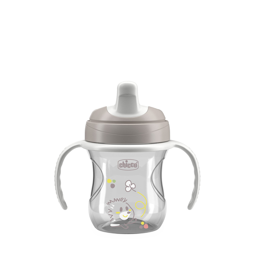 Chicco Training Cup tréningový hrnček s držadlami Grey 200 ml CHICCO www.bohre.sk