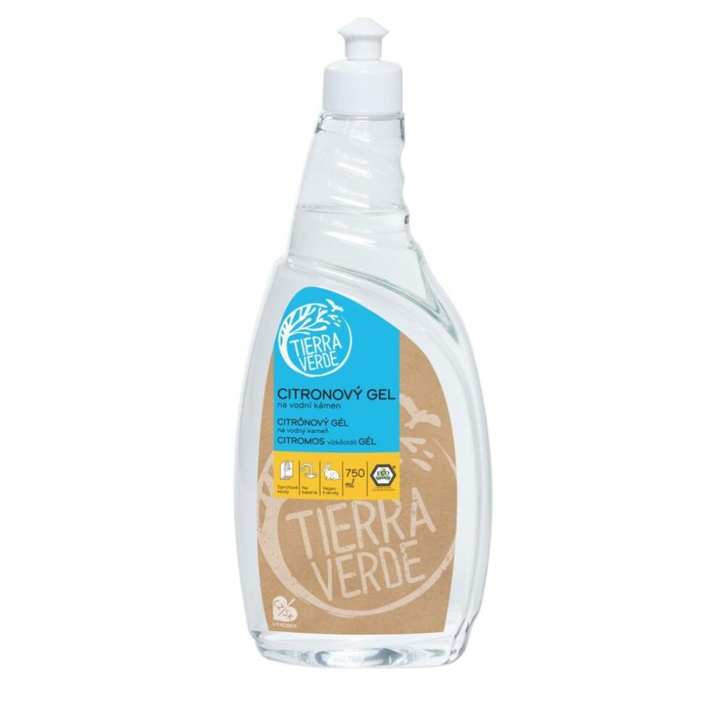 Citrónový gél na vodný kameň Tierra Verde 750ml Tierra Verde www.bohre.sk