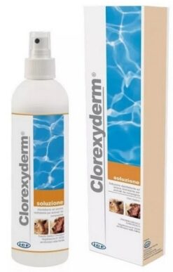 Clorexyderm antiseptický roztok v spreji pre domáce zvieratá 200 ml Clorexyderm www.bohre.sk