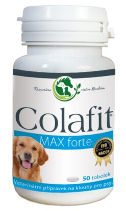 Colafit 4 Max Forte na klouby pro psy 50 tbl Colafit Veterinary www.bohre.sk
