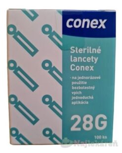 Conex Sterilné lancety 28G lancety do odberového pera 1x100 ks Promisemed hangzhou meditech co., ltd. www.bohre.sk