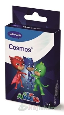 Cosmos PJ Masks náplasť vodeodolná, 3 veľkosti 12 ks Cosmos www.bohre.sk