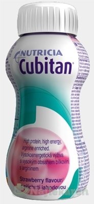 Cubitan s jahodovou príchuťou 4x200 ml Nutricia www.bohre.sk
