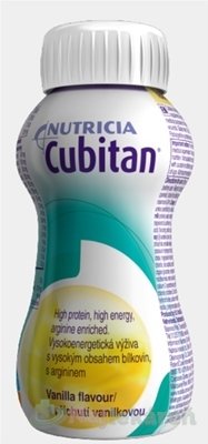 Cubitan s vanilkovou príchuťou  4 x 200 ml Nutricia www.bohre.sk