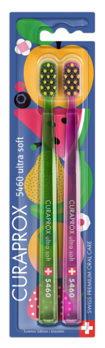 Curaprox CS 5460 Ultrasoft Šťavnatá edícia 2 ks CURAPROX www.bohre.sk