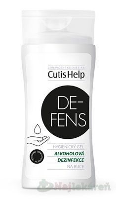 CutisHelp DEFENS hygienický gél na ruky 100ml CutisHelp www.bohre.sk