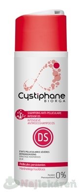Cystiphane BIORGA DS Intenzívny šampón 200ml Biorga www.bohre.sk