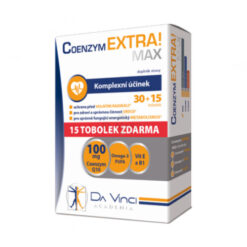DA VINCI Coenzym extra max 100 mg 30 + 15 kapsúl ZADARMO Da Vinci www.bohre.sk