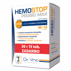 DA VINCI Hemostop probio max 30 + 15 kapsúl zadarmo Hemostop www.bohre.sk