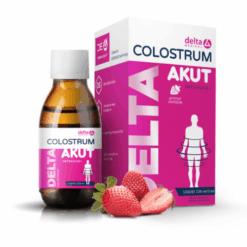 DELTA COLOSTRUM Akut jahoda tekuté 125 ml DELTA www.bohre.sk