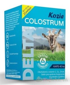 DELTA COLOSTRUM Kozie cps 30+10 zdarma (40 ks) DELTA MEDICAL www.bohre.sk