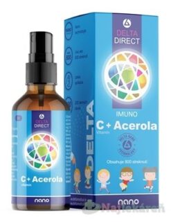 DELTA DIRECT KIDS Vitamín C + Acerola sprej nano 100 ml Fitadad s.r.o. www.bohre.sk