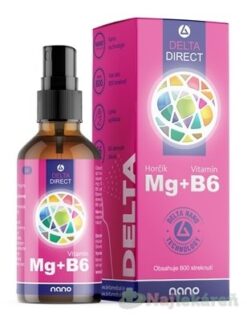DELTA DIRECT Mg + B6 sprej nano 100 ml Fitadad s.r.o. www.bohre.sk