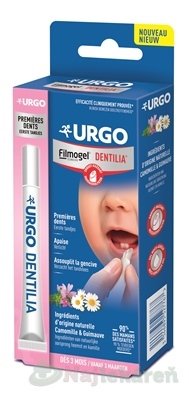 DENTILIA gél na ďasná 10 ml URGO www.bohre.sk