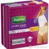DEPEND MAXIMUM L pre ženy naťahovacie nohavičky, obvod bokov 95-130cm, priedušné, 9ks Depend www.bohre.sk