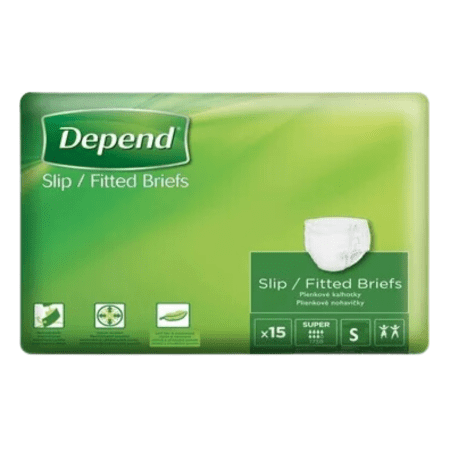 DEPEND Slip super plienkové nohavičky veľkosť S 15 ks Depend www.bohre.sk