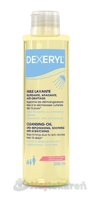 DEXERYL umývací olej 200ml Dexeryl www.bohre.sk
