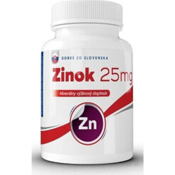 DOBRE ZO SLOVENSKA Zinok 25 mg 100+20 tabliet zadarmo Dobré z SK www.bohre.sk