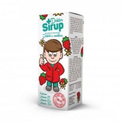 DOKTOR SIRUP Kalciový sirup jahody s vanilkou 100 ml Doktor Sirup www.bohre.sk