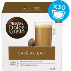 DOLCE GUSTO CafeAuLait 30 Cap NESCAFÉ NESTLE www.bohre.sk