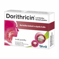 DORITHRICIN S príchuťou lesných plodov 20 ks Dorithricin www.bohre.sk