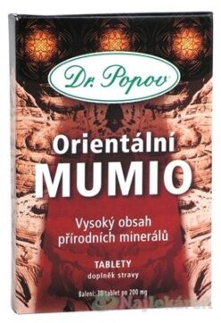 DR. POPOV MUMIO, 30 tbl Dr. Popov www.bohre.sk