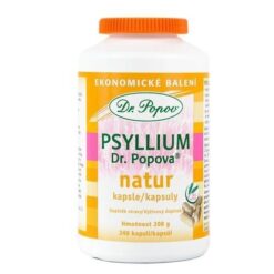 DR. POPOV Psyllium natur 240 kapsúl Dr. Popov www.bohre.sk