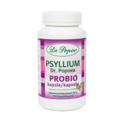 DR. POPOV Psyllium probio 120 kapsúl Dr. Popov www.bohre.sk