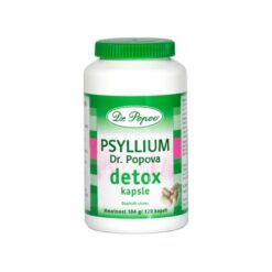 DR. POPOV psyllium detox 120 kapsúl Dr. Popov www.bohre.sk