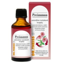 DR. THEISS PREIMMUN Echinacea kräuter tropfen kvapky 50 ml Dr. Theiss www.bohre.sk