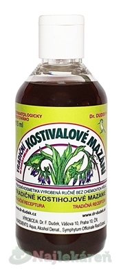 DR.DUDEK KOSTIHOJOVÉ MAZANIE, 115ml Dr. Dudek www.bohre.sk