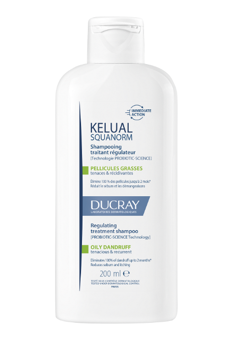 DUCRAY KELUAL SQUANORM šampón proti mastným lupinám 200ml Ducray www.bohre.sk